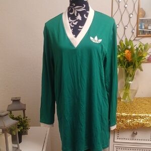 Adidas Green Long Sleeve Jersey